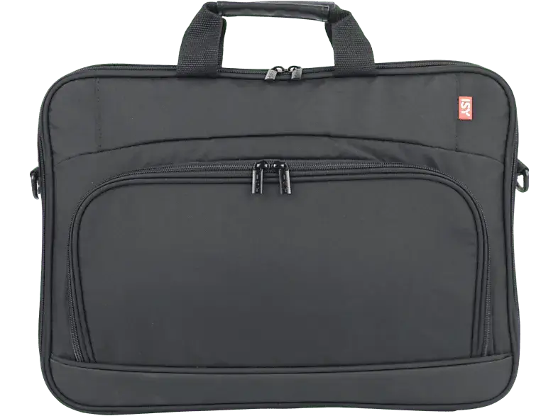 ISY INB-1002-2 Notebook Tasche, 15.6 Zoll, recyceltes Pet, Schwarz