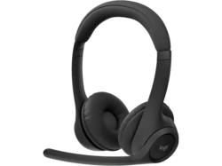 LOGITECH LOGITECH Zone 305 Kabelloser Kopfhörer UC Version mit Reciever, Bluetooth, Schwarz; Headset