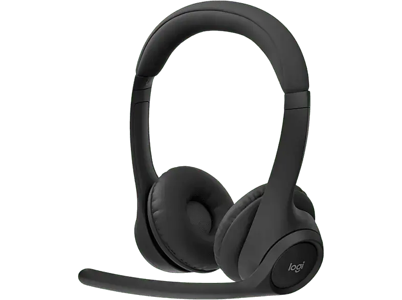 LOGITECH LOGITECH Zone 305 Kabelloser Kopfhörer UC Version mit Reciever, Bluetooth, Schwarz; Headset