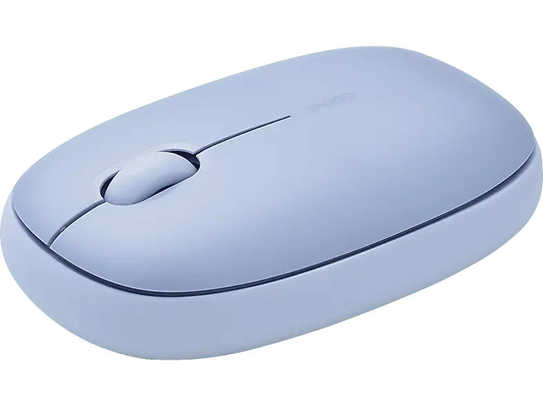 RAPOO M660 Silent Maus, Bluetooth 5.0, 1300 dpi, 3-Tasten, USB 3.0, Lila