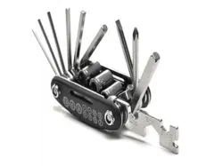 Be Cool BCEZMTSD Multi-Inbus-Werkzeug 16in1 für E-Scooter und Fahrräder; Universal-Werkzeug