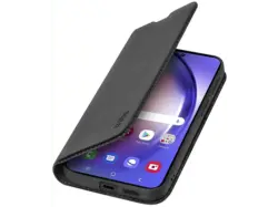 SBS 70264 Wallet Lite Bookcover, für Samsung Galaxy A55, Schwarz; Handyhülle