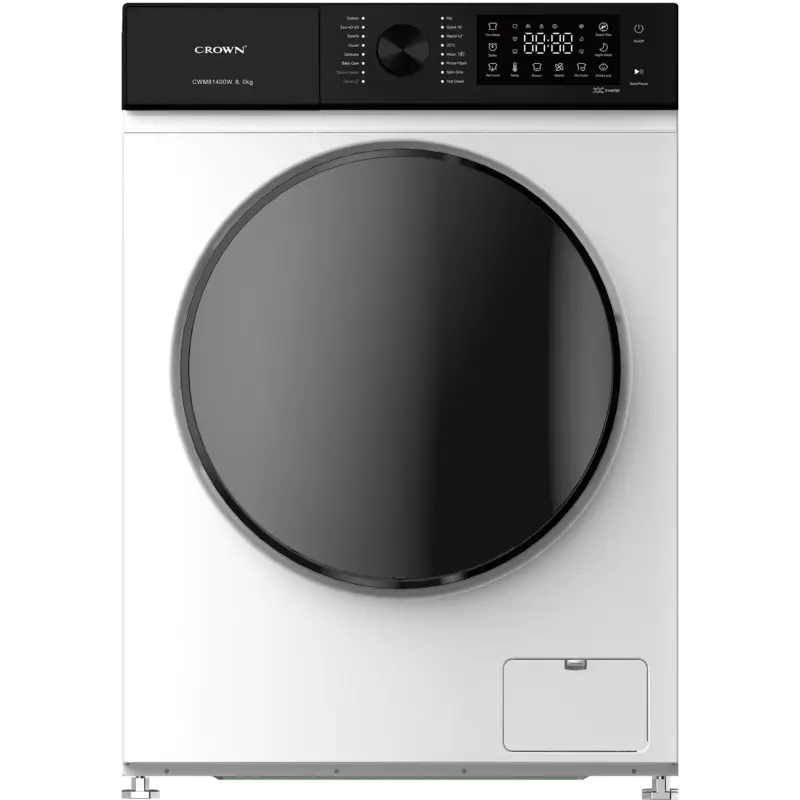 Пералня Crown CWM81400W , 1400 об./мин., 8.00 kg, A , Бял