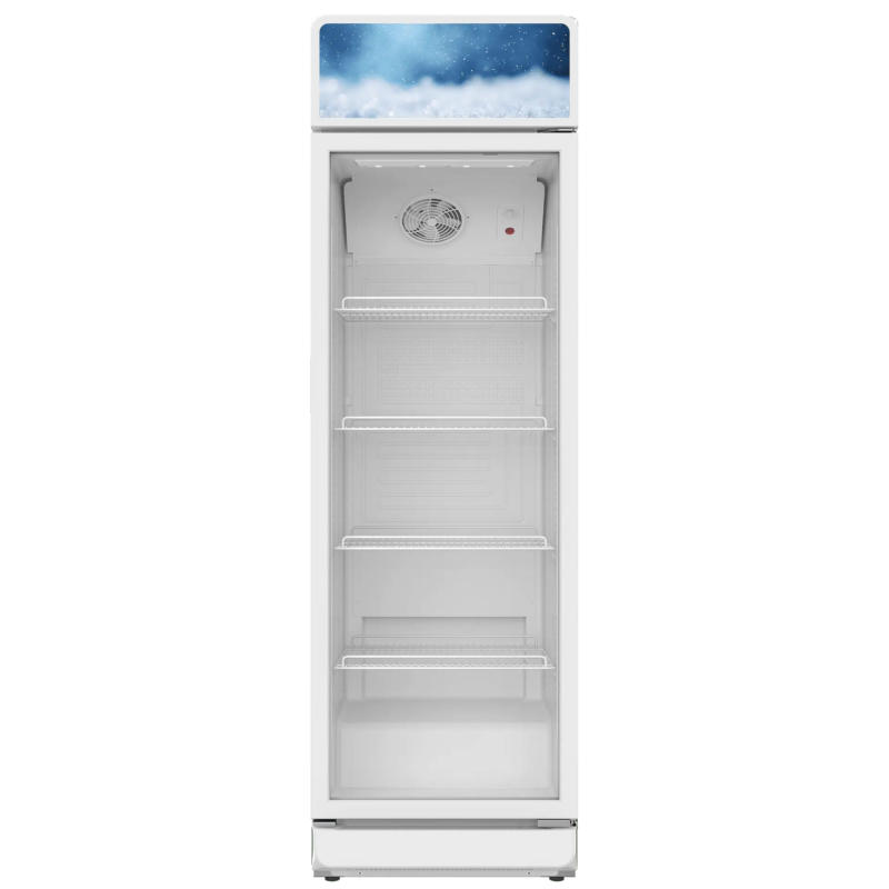 Хладилна витрина Crown SC300WH , 300 l, B , Бял