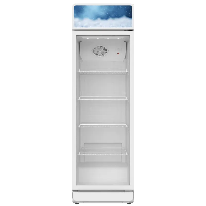 Хладилна витрина Crown SC300WH , 300 l, B , Бял
