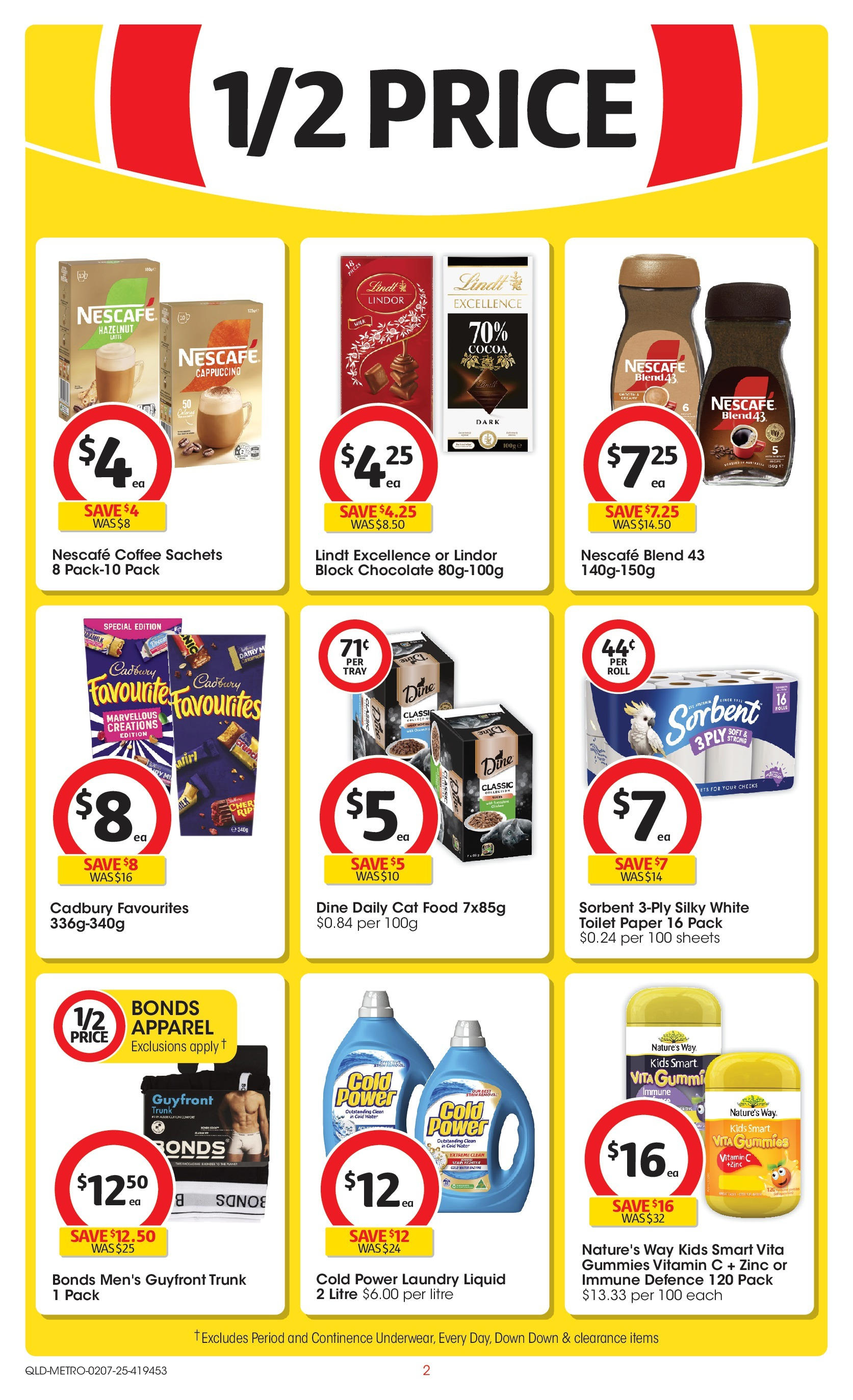 ﻿﻿Coles catalogue valid from 02/07/2025 > Online Australia | Page: 2 | Products: Coffee, Laundry, Vitamin, Zinc