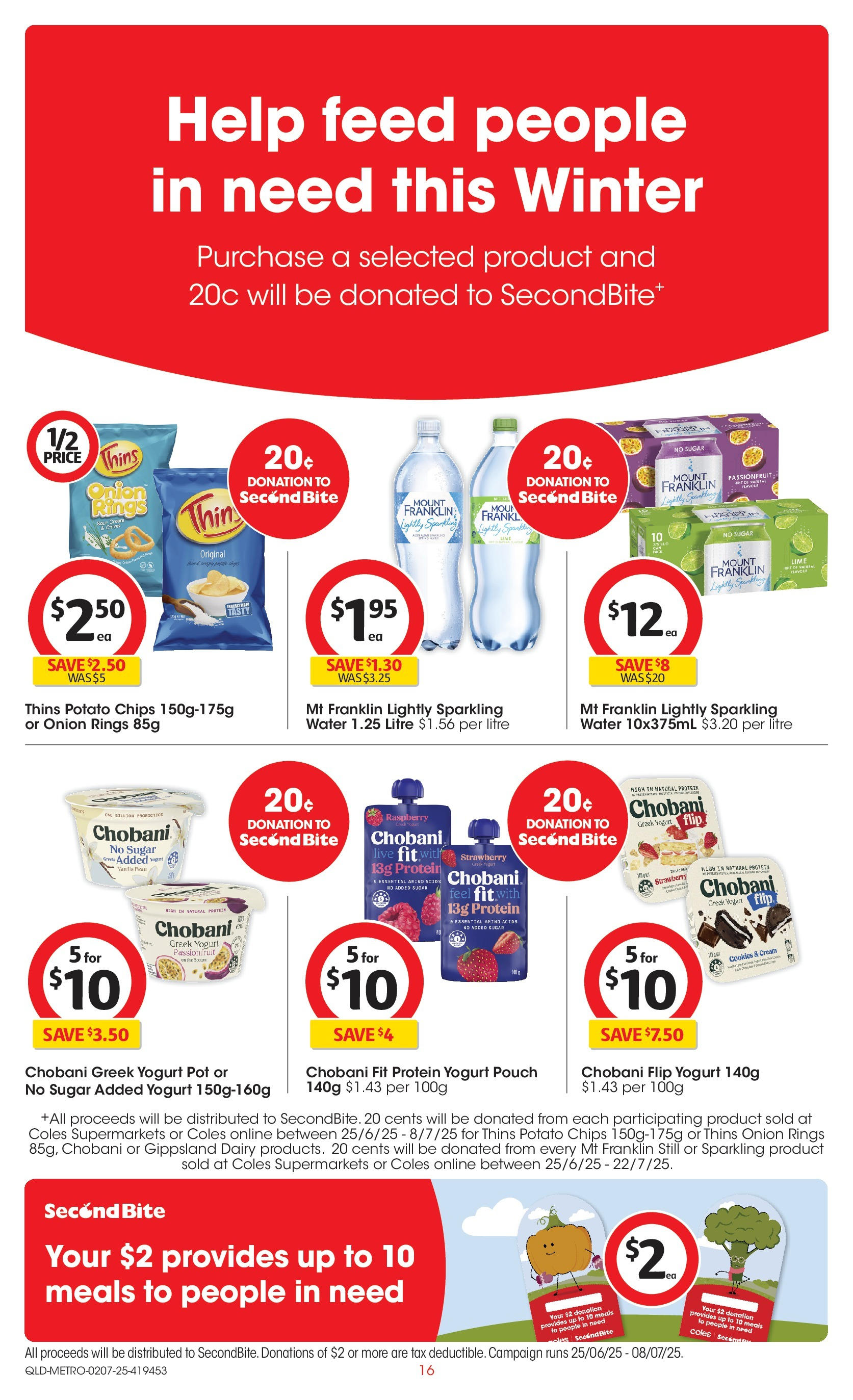 ﻿﻿Coles catalogue valid from 02/07/2025 > Online Australia | Page: 16 | Products: Chips, Sugar, Lime, Hat