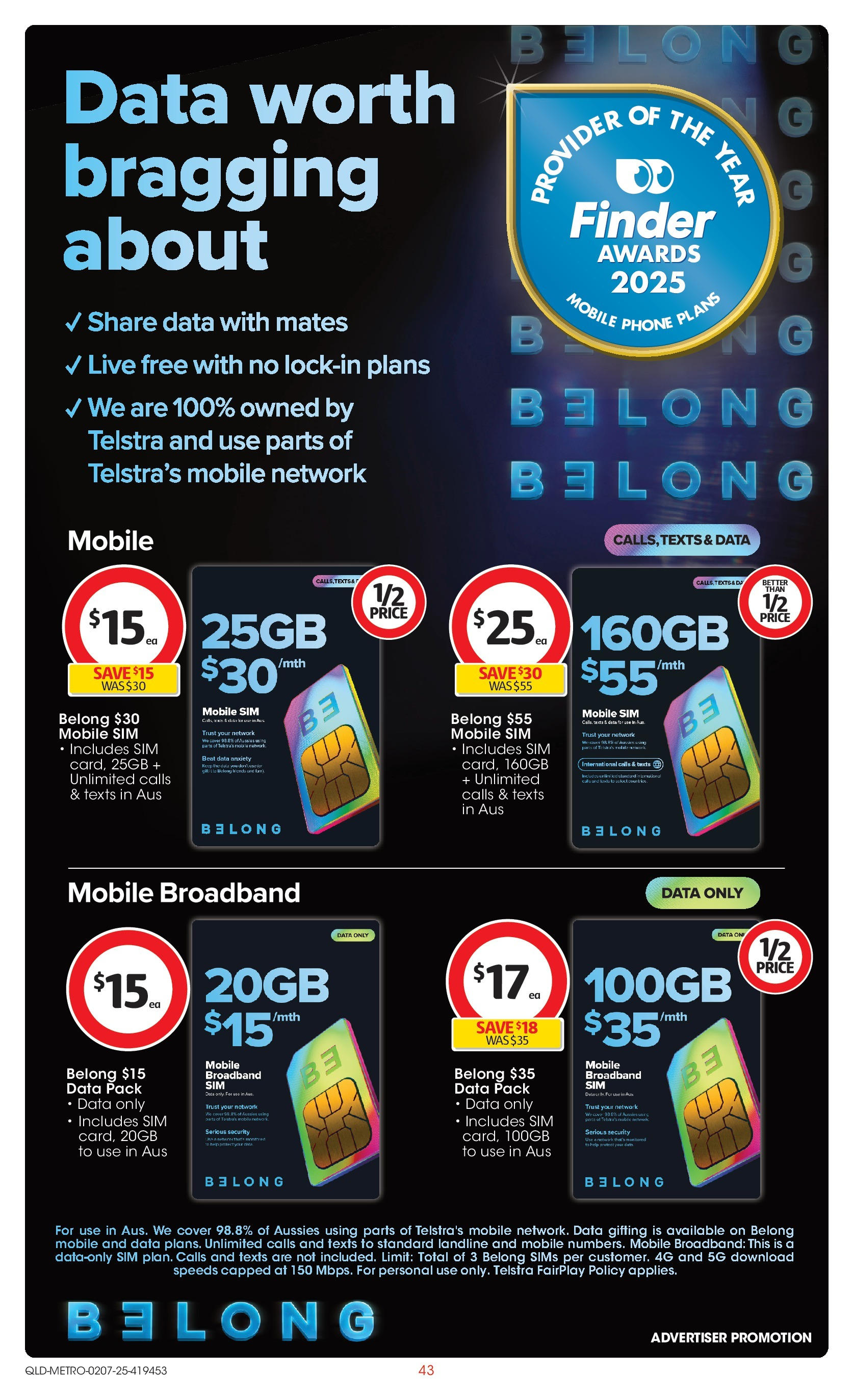 ﻿﻿Coles catalogue valid from 02/07/2025 > Online Australia | Page: 43 | Products: Fur, Phone, Mobile