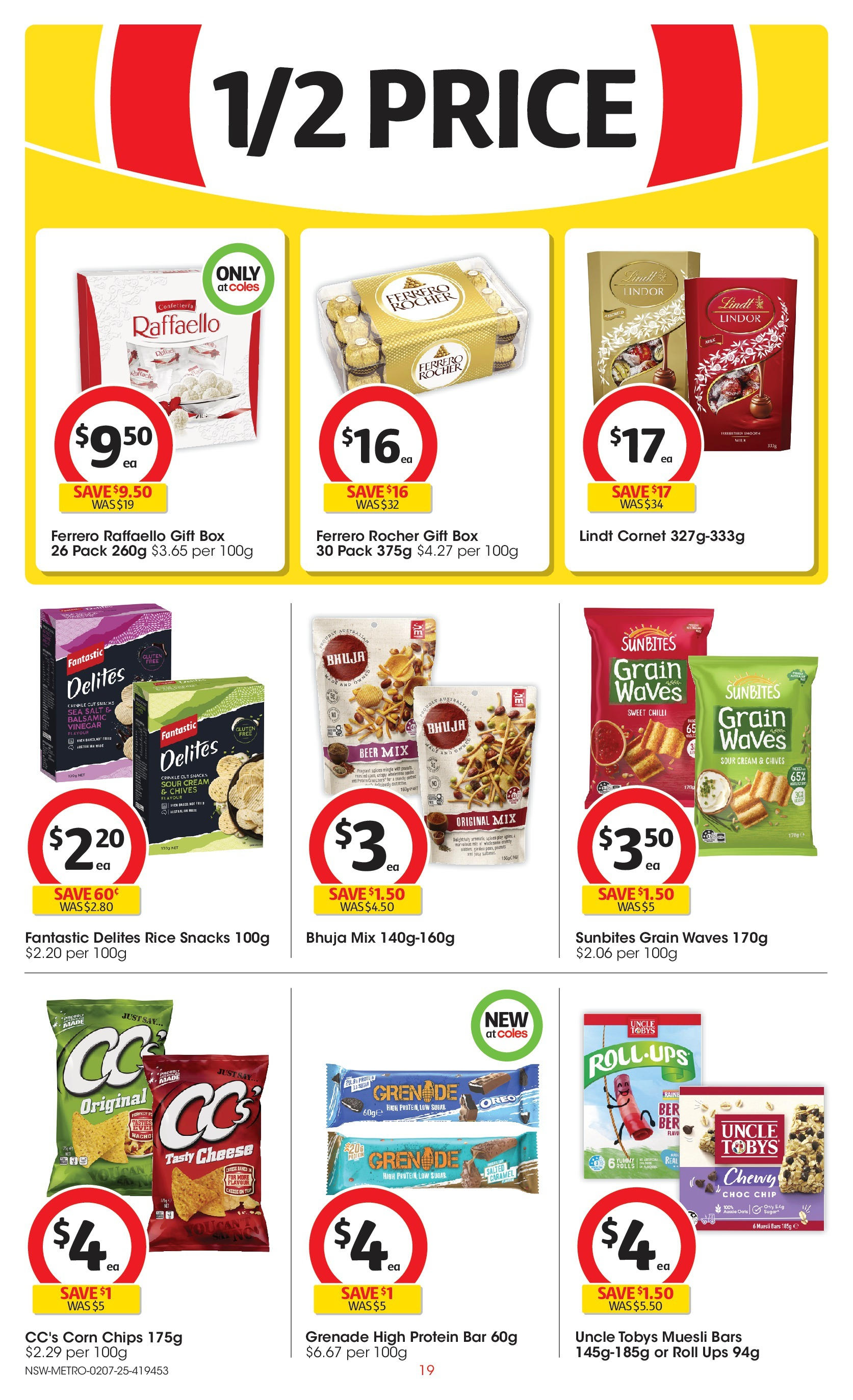 ﻿﻿Coles catalogue valid from 02/07/2025 > Online Australia | Page: 19 | Products: Milk, Beer, Cream, Chilli