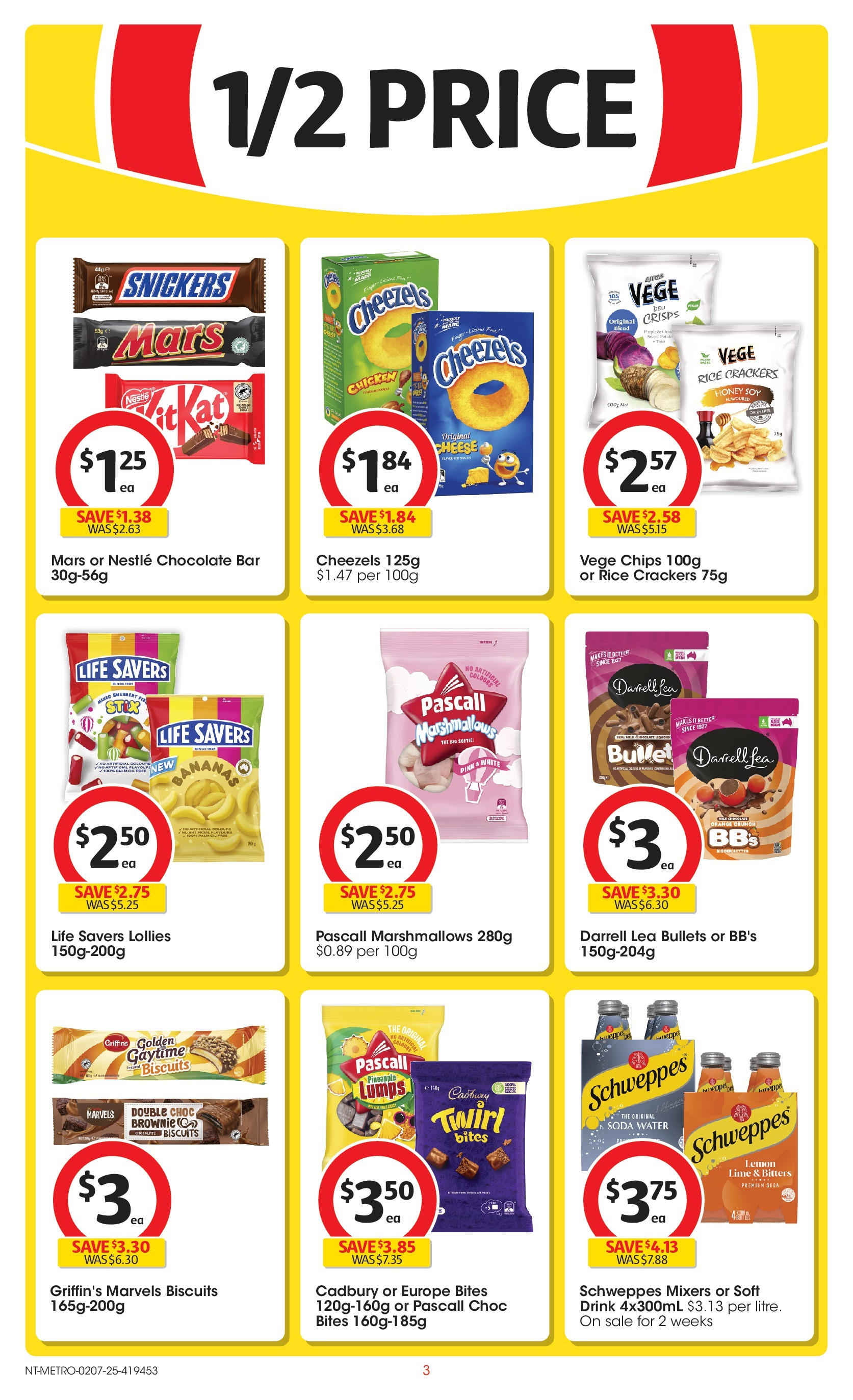 ﻿﻿Coles catalogue valid from 02/07/2025 > Online Australia | Page: 3 | Products: Chicken, Rice, Pineapple, Chips