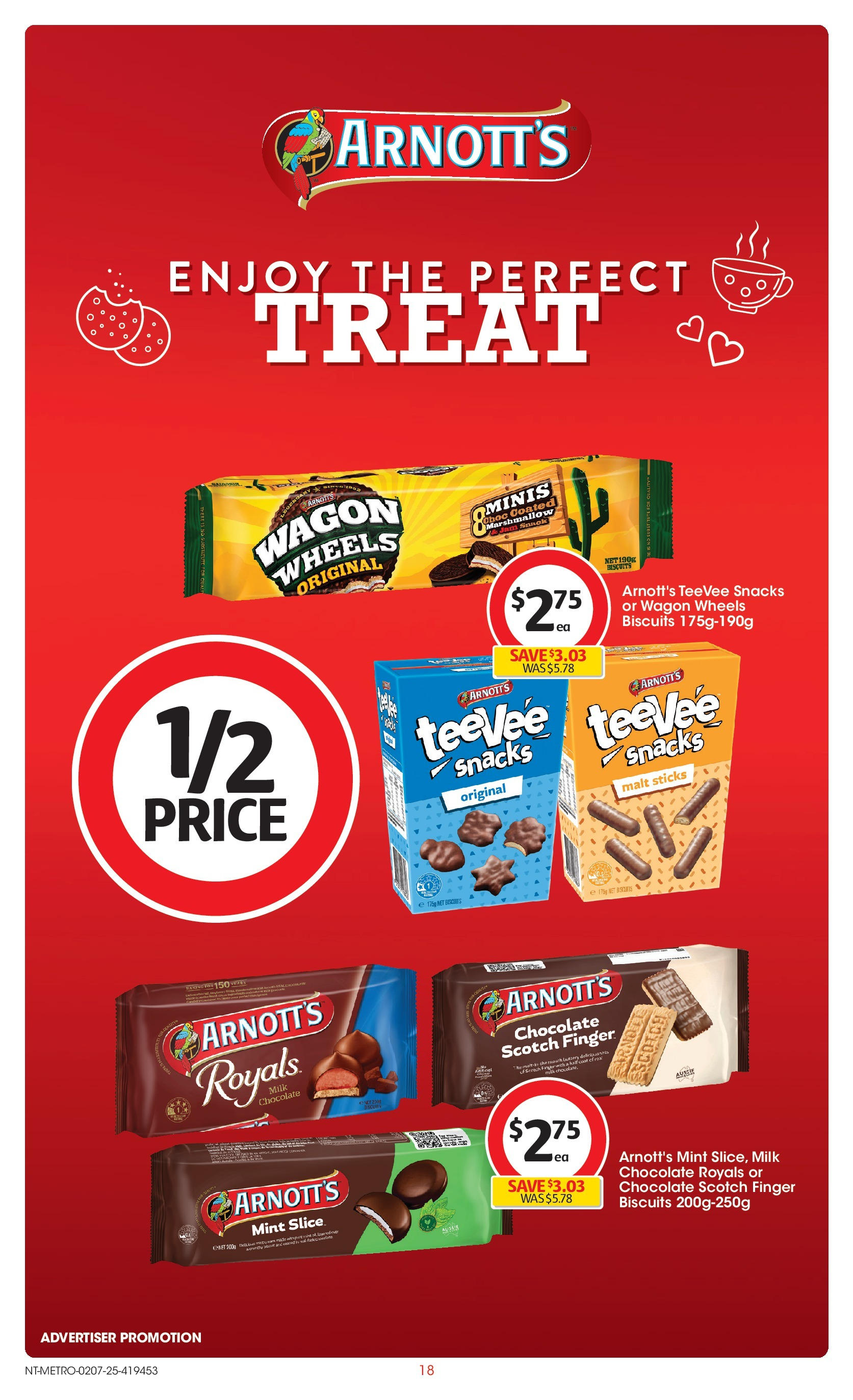﻿﻿Coles catalogue valid from 02/07/2025 > Online Australia | Page: 18 | Products: Milk, Chocolate, Biscuits, Scotch