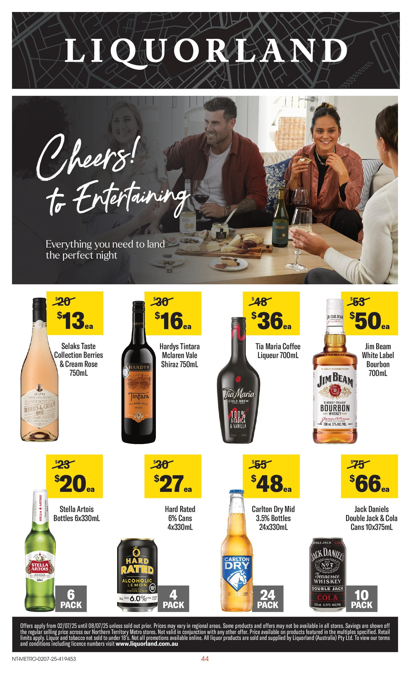 ﻿﻿Coles catalogue valid from 02/07/2025 > Online Australia | Page: 44 | Products: Coffee, Cream, Whiskey, Lemon