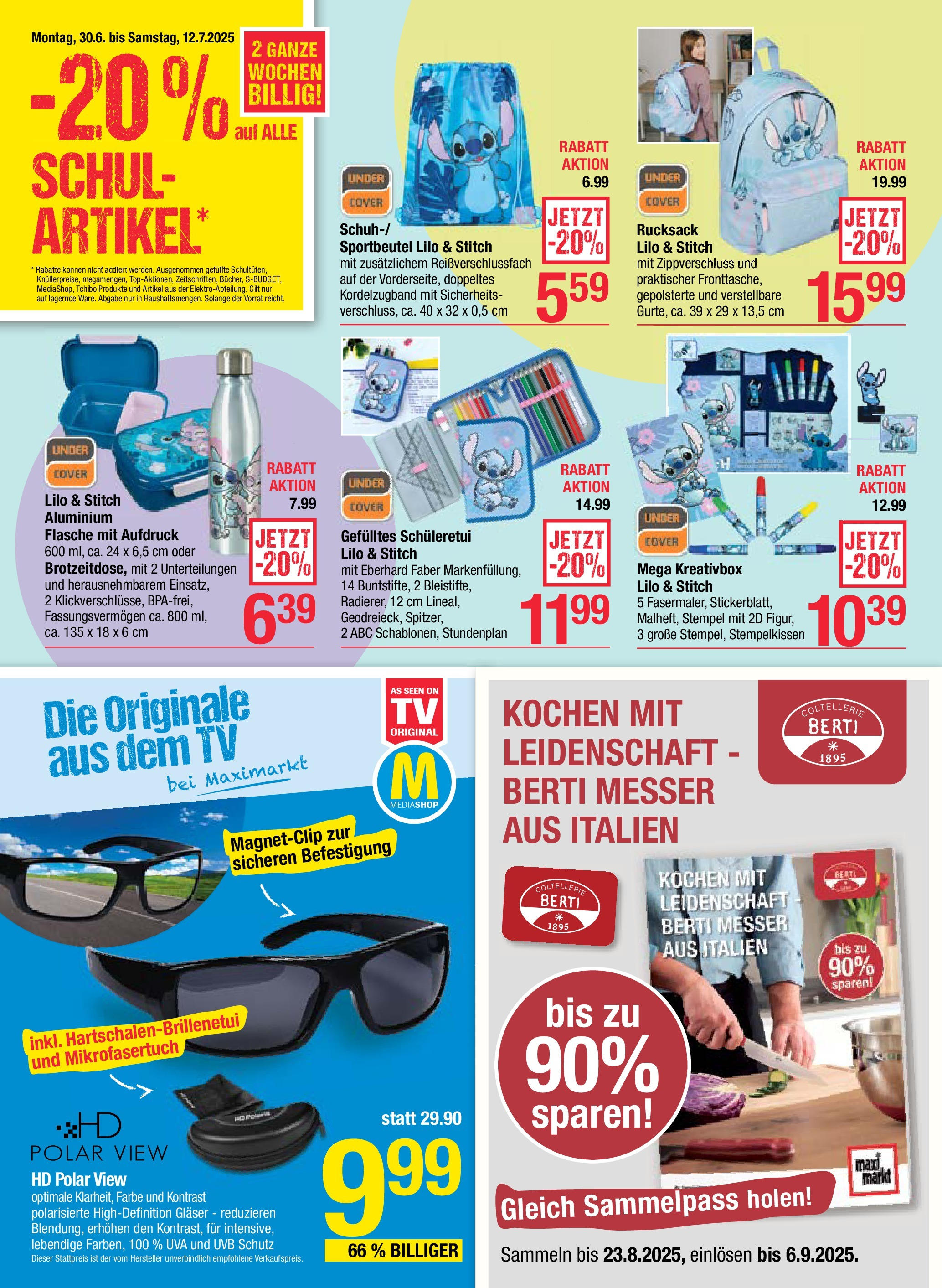 Maximarkt Anif, Bruck an der Großglocknerstraße von 30.06.2025 - Aktuelle Angebote | Seite: 22 | Produkte: Rucksack, TV
