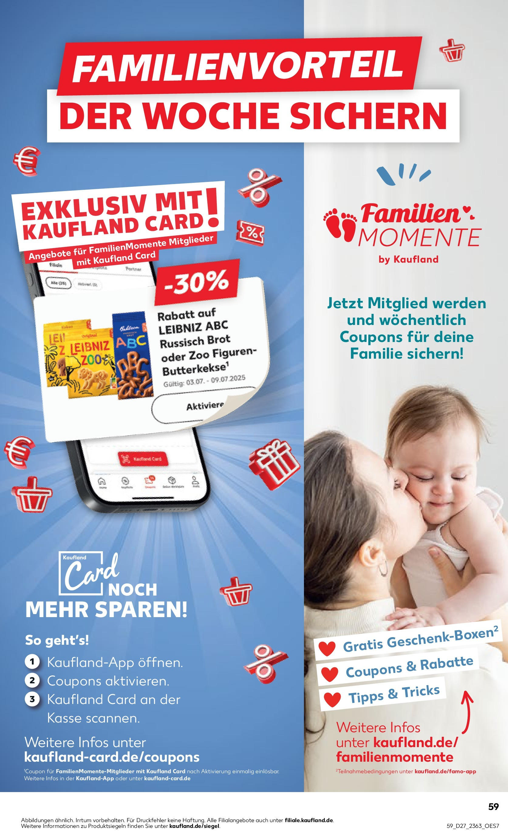 Prospekt Kaufland ab 03.07.2025 » Angebote Online zum Blättern | Seite: 59 | Produkte: Brot