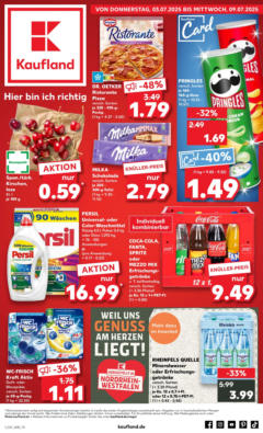 Vorschau von dem Prospekt des Geschäftes Kaufland, gültig ab dem 02.07.2025
