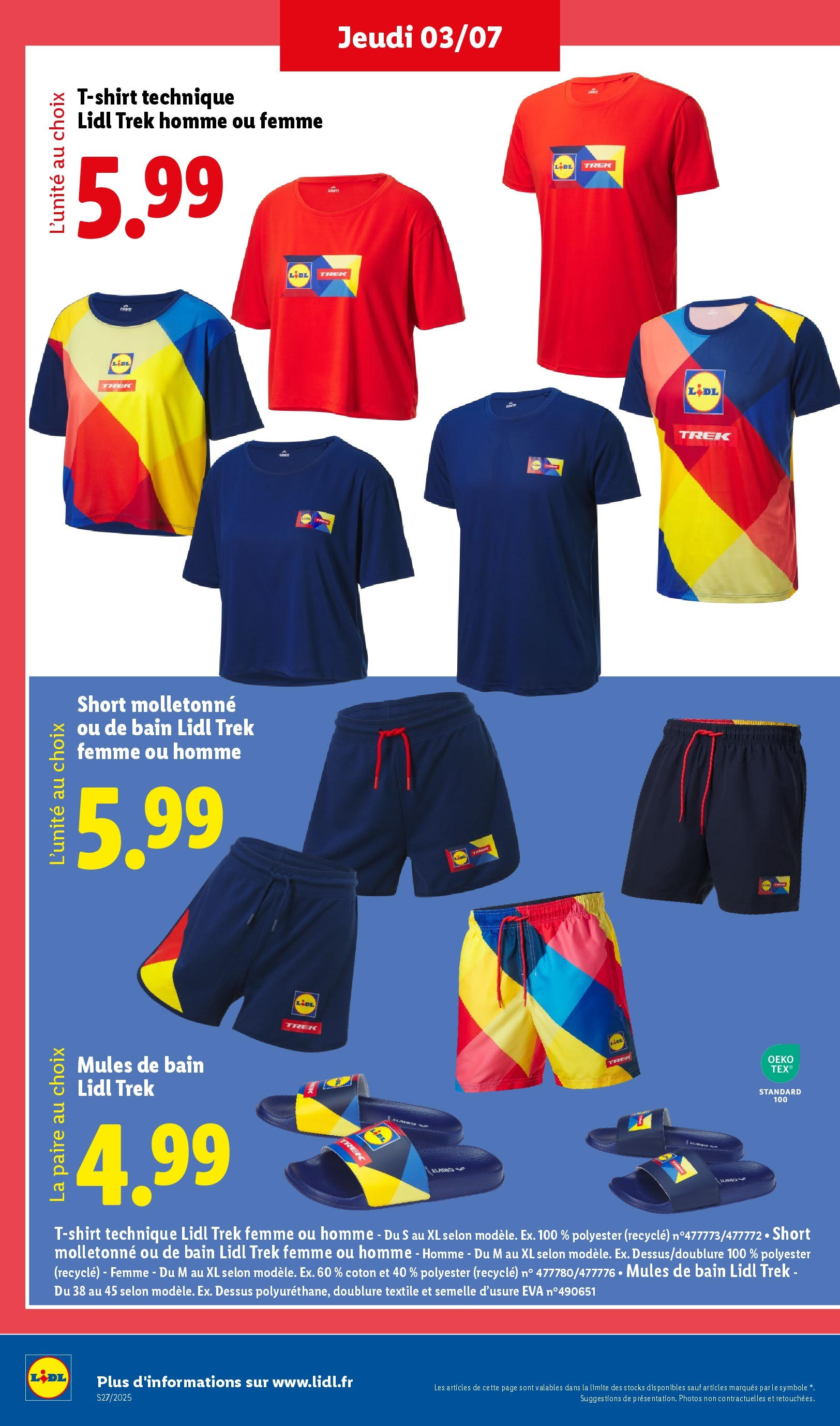 Catalogue LIDL du 02/07/2025 | Promo prospectus en ligne | Page: 30 | Produits: Coton, T-shirt, Shorts Catalogue LIDL du 02/07/2025 | Promo prospectus en ligne | Page: 30 | Produits: Coton, T-shirt, Shorts