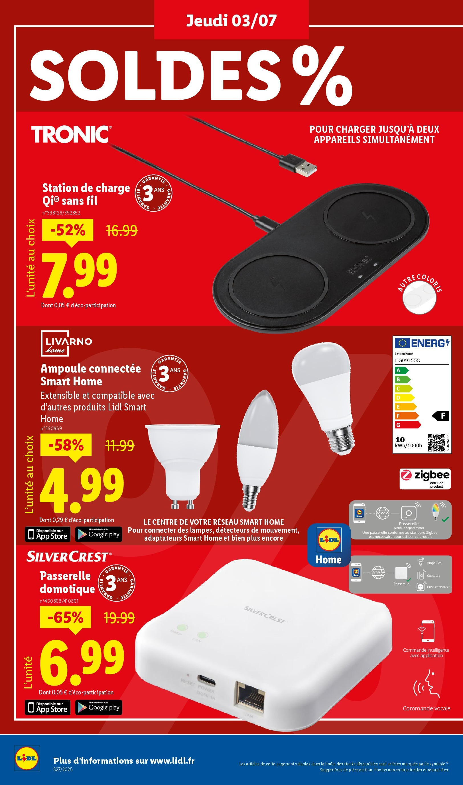 Catalogue LIDL du 02/07/2025 | Promo prospectus en ligne | Page: 32 | Produits: Store, Prise Catalogue LIDL du 02/07/2025 | Promo prospectus en ligne | Page: 32 | Produits: Store, Prise