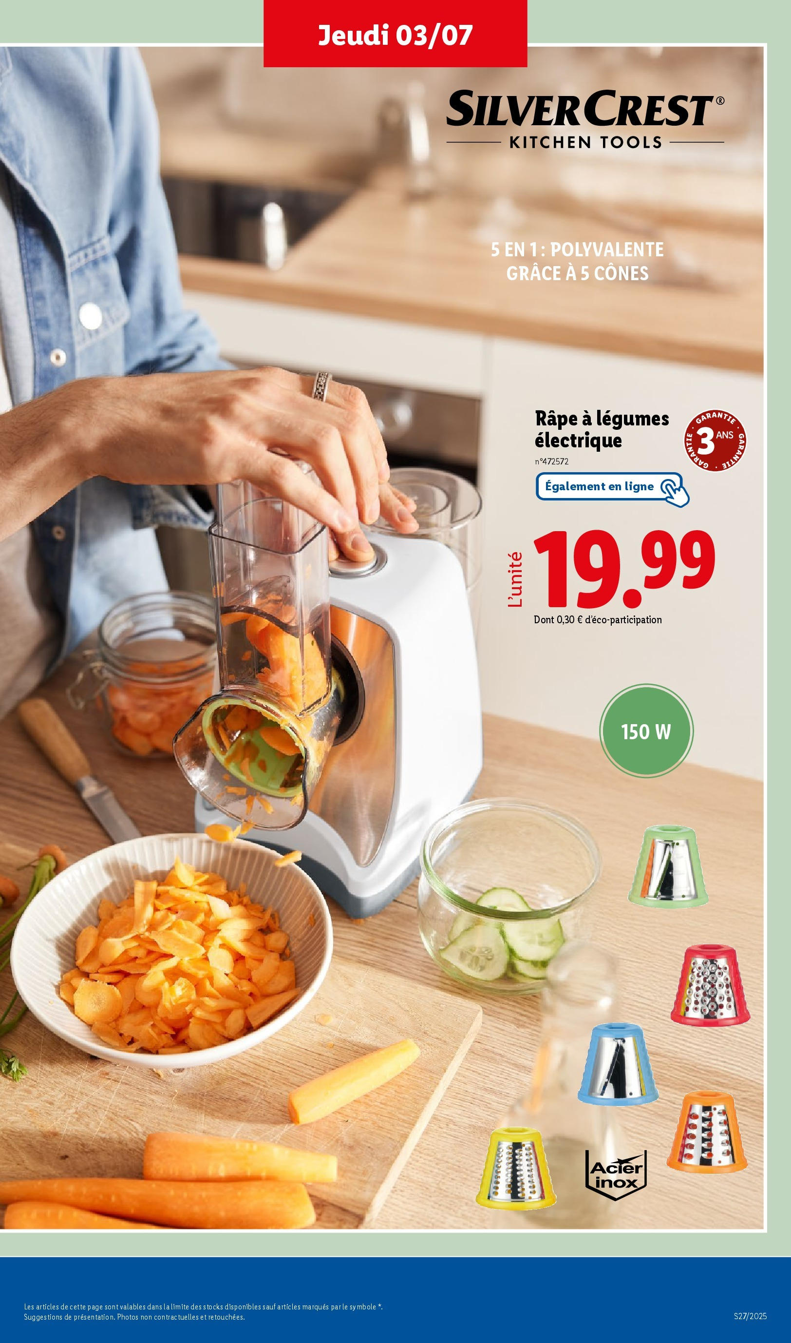 Catalogue LIDL du 02/07/2025 | Promo prospectus en ligne | Page: 41 | Produits: Cônes Catalogue LIDL du 02/07/2025 | Promo prospectus en ligne | Page: 41 | Produits: Cônes