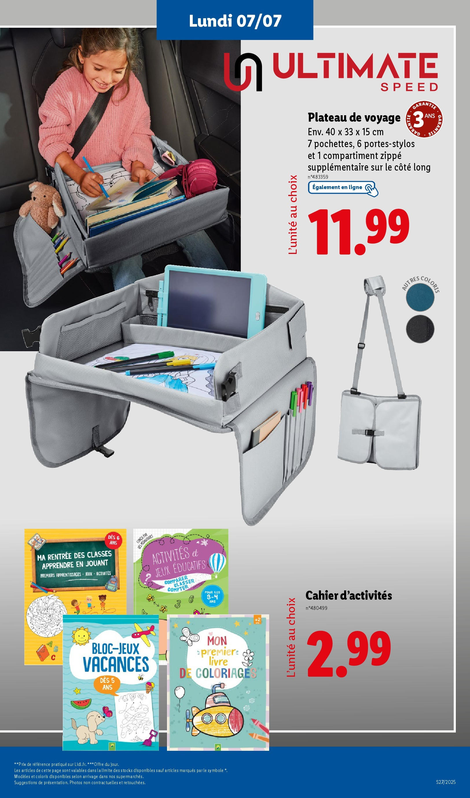 Catalogue LIDL du 02/07/2025 | Promo prospectus en ligne | Page: 53 | Produits: Plateau, Jeux, Livre Catalogue LIDL du 02/07/2025 | Promo prospectus en ligne | Page: 53 | Produits: Plateau, Jeux, Livre