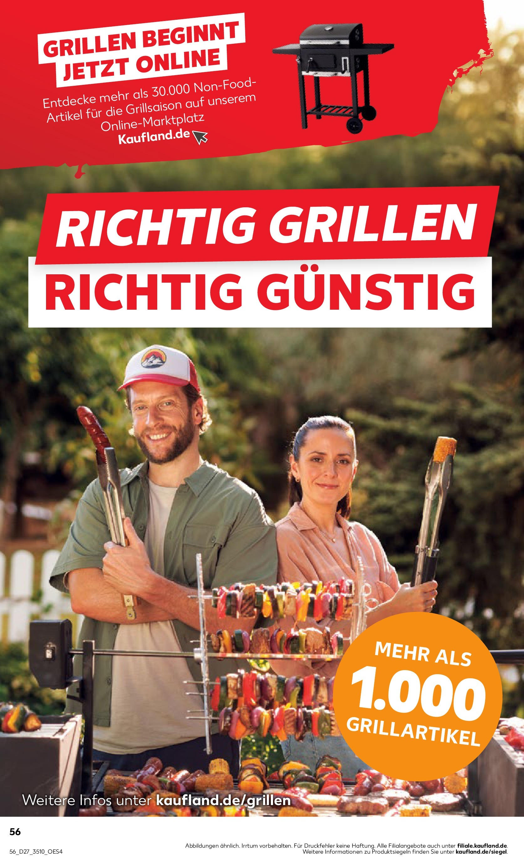Prospekt Kaufland ab 03.07.2025 » Angebote Online zum Blättern | Seite: 56
