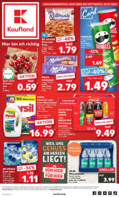 Vorschau von dem Prospekt des Geschäftes Kaufland, gültig ab dem 03.07.2025