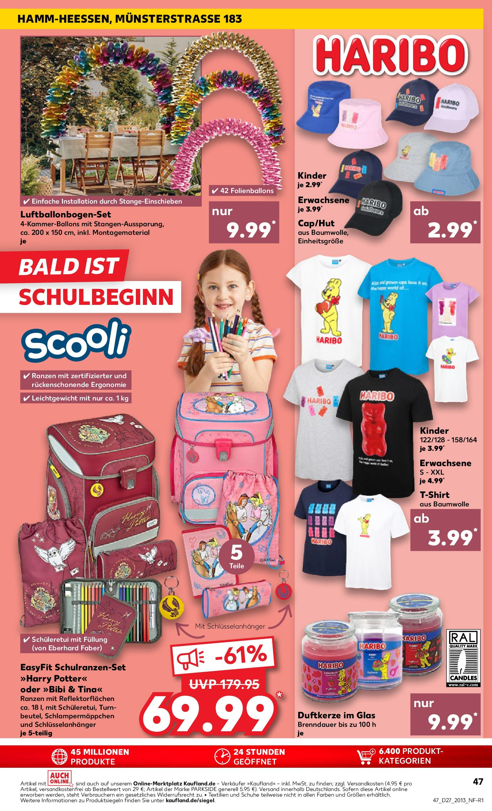 Prospekt Kaufland ab 03.07.2025 » Angebote und Werbung Online | Seite: 47 | Produkte: T-Shirt, Haribo Prospekt Kaufland ab 03.07.2025 » Angebote Online zum Blättern | Seite: 47 | Produkte: T-Shirt, Haribo