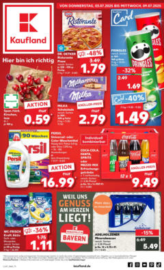 Vorschau von dem Prospekt des Geschäftes Kaufland, gültig ab dem 03.07.2025