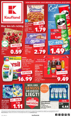 Kaufland prospekt Chemnitz	 - gültig ab dem 02.07.2025 | Seite: 1