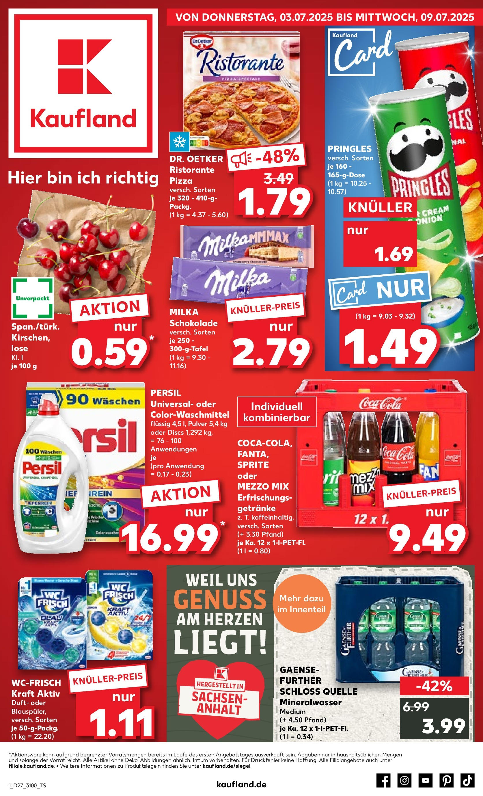 Prospekt Kaufland ab 03.07.2025 » Angebote und Werbung Online | Seite: 5 | Produkte: Mezzo mix, Duft, Mineralwasser, Oder mezzo mix Prospekt Kaufland ab 03.07.2025 » Angebote Online zum Blättern | Seite: 5 | Produkte: Mezzo mix, Duft, Mineralwasser, Oder mezzo mix