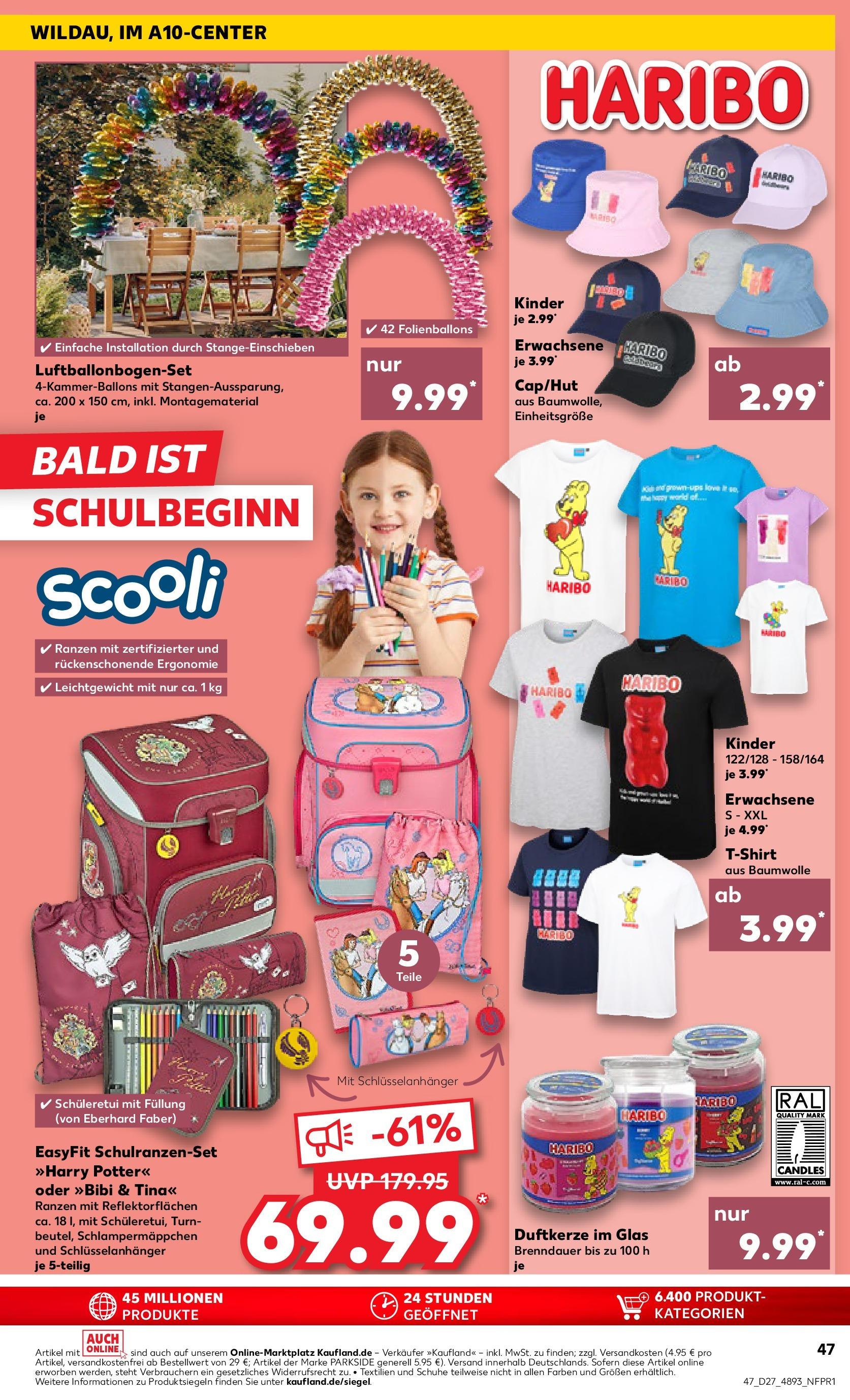 Prospekt Kaufland ab 03.07.2025 » Angebote und Werbung Online | Seite: 47 | Produkte: Shirt, T-Shirt, Haribo Prospekt Kaufland ab 03.07.2025 » Angebote Online zum Blättern | Seite: 47 | Produkte: Shirt, T-Shirt, Haribo