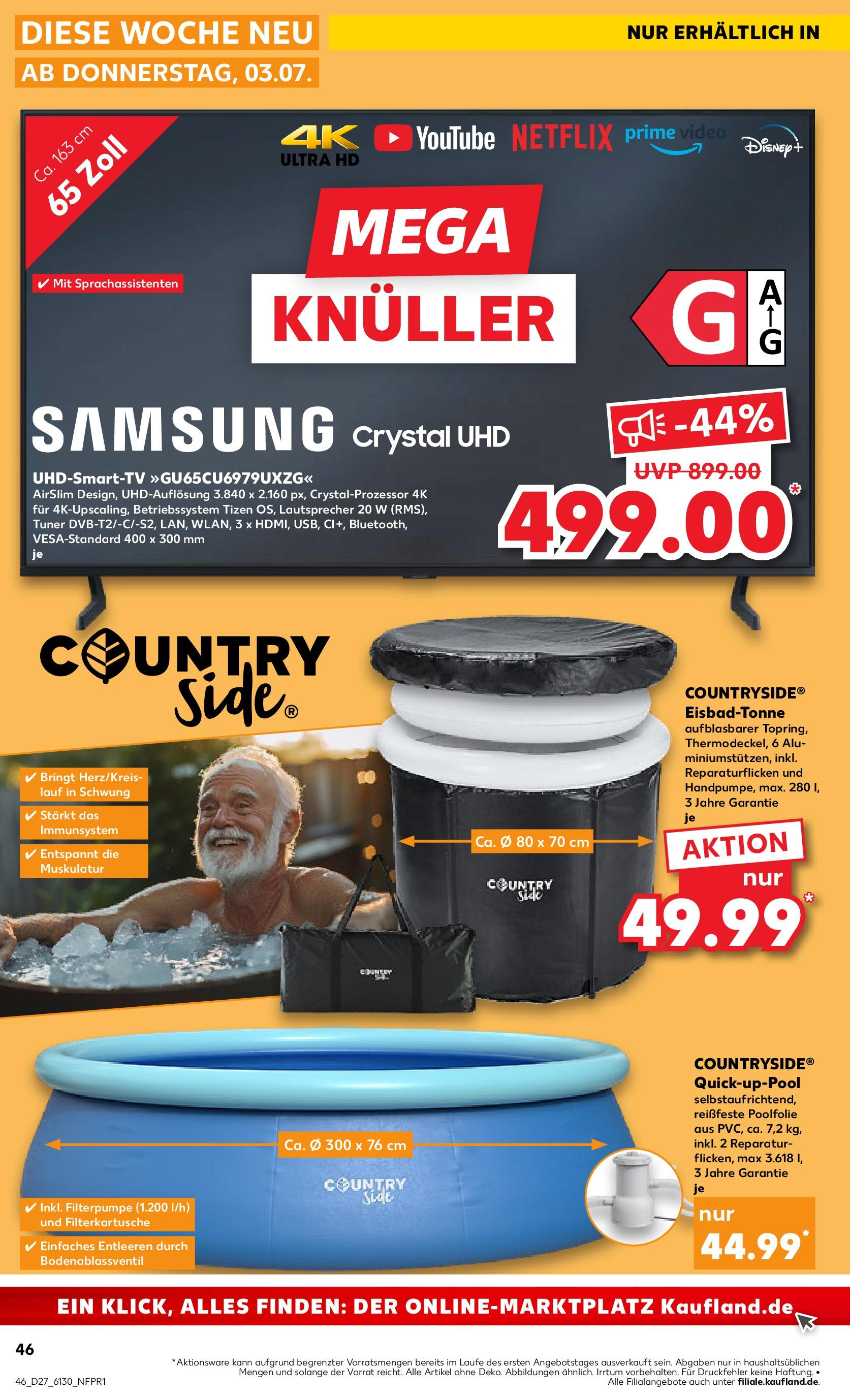 Prospekt Kaufland ab 06.07.2025 » Angebote und Werbung Online | Seite: 61 Prospekt Kaufland ab 06.07.2025 » Angebote Online zum Blättern | Seite: 61