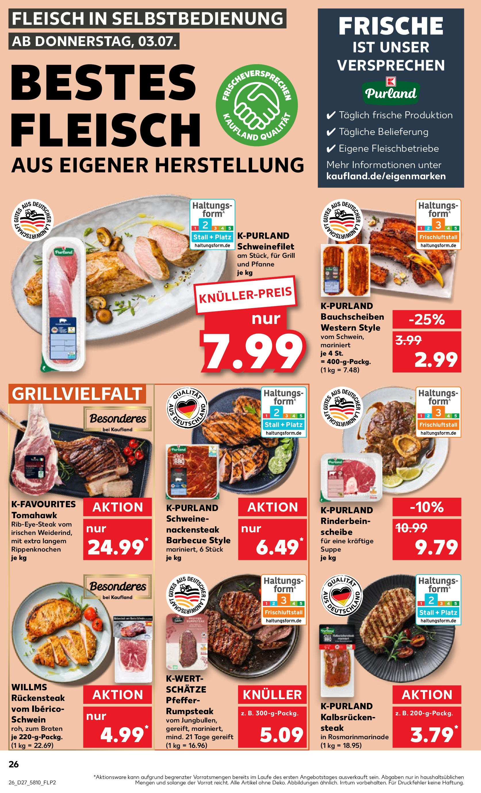 Prospekt Kaufland ab 06.07.2025 » Angebote und Werbung Online | Seite: 41 | Produkte: Grill, Pfeffer, Steak, Fleisch Prospekt Kaufland ab 06.07.2025 » Angebote Online zum Blättern | Seite: 41 | Produkte: Grill, Pfeffer, Steak, Fleisch
