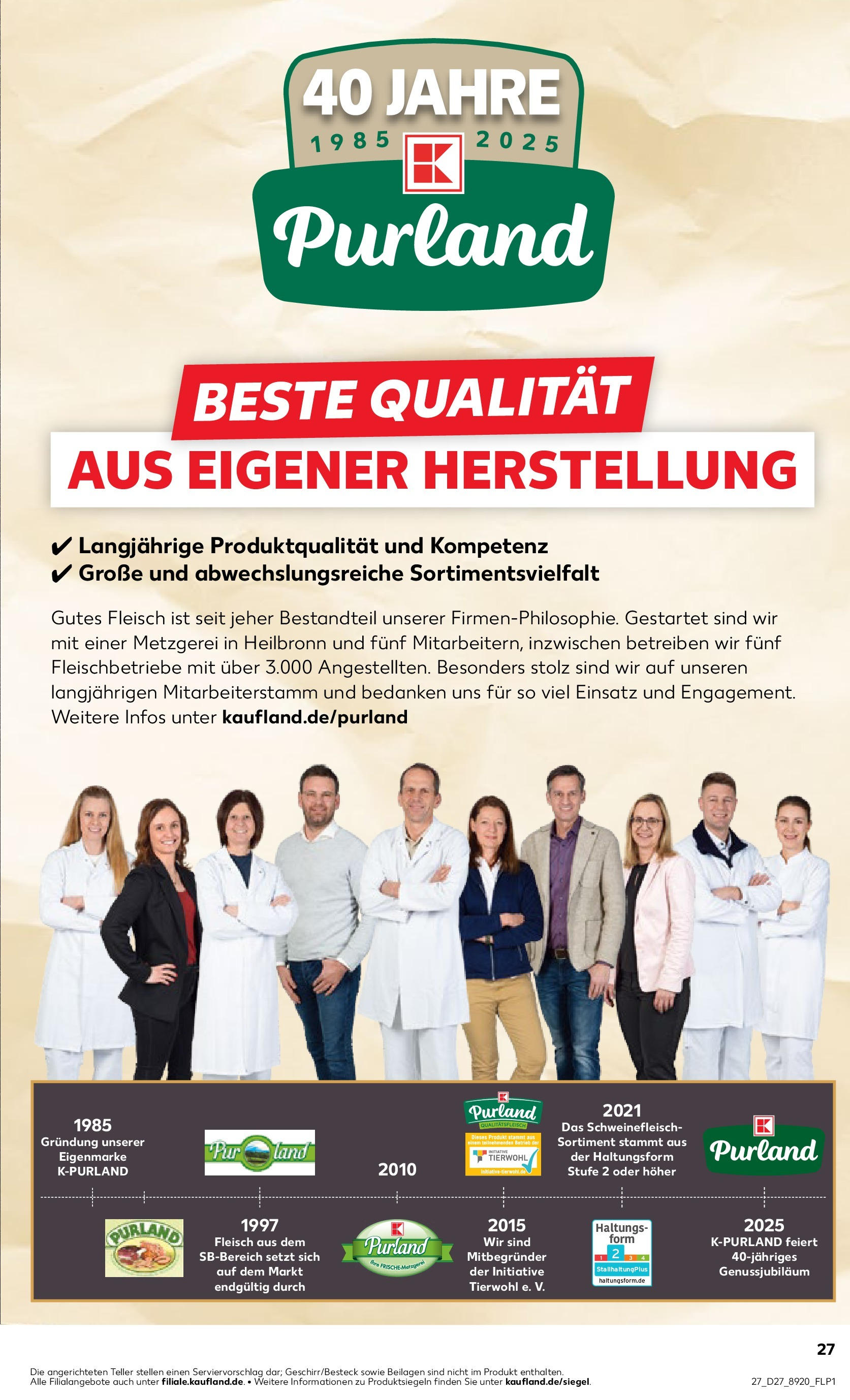 Prospekt Kaufland ab 03.07.2025 » Angebote Online zum Blättern | Seite: 27 | Produkte: Schweinefleisch, Fleisch