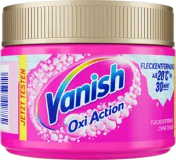 Vanish Fleckenentferner Pulver Oxi Action Pink