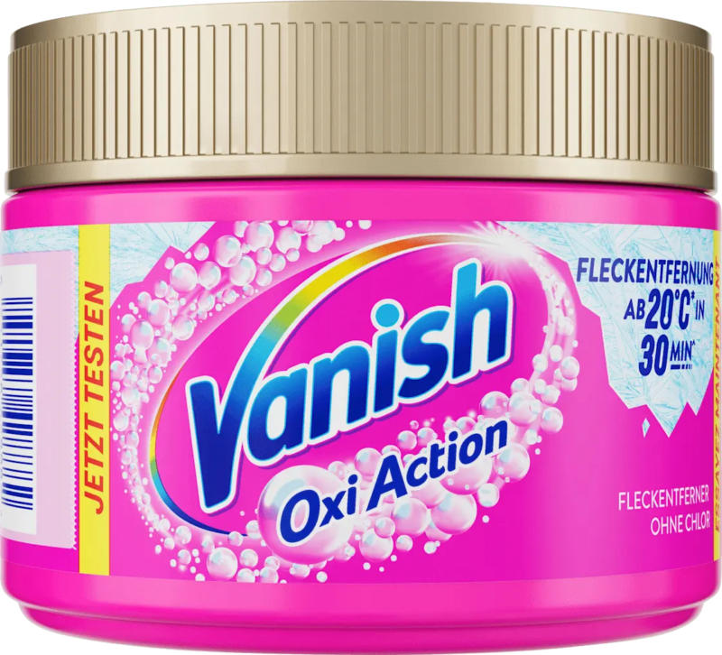 Vanish Fleckenentferner Pulver Oxi Action Pink