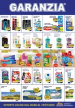 Gruppo Garanzia Offerte valide dal 26/06 al 19/07/2025 - al 19.07.2025