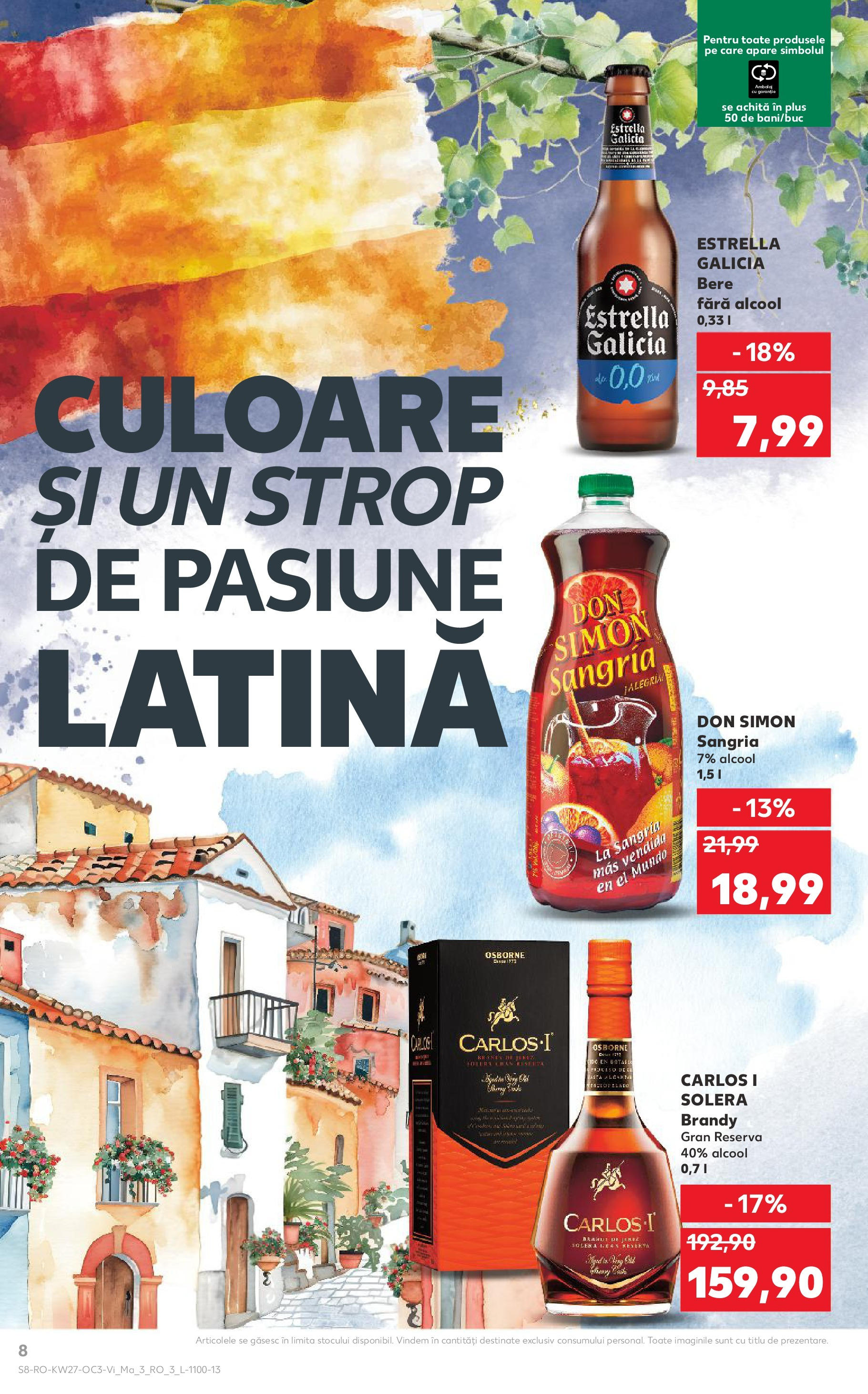 Catalog Kaufland - Sfântu Gheorghe 04.07.2025 - Revista si Oferta | Pagină: 8 | Produse: Bere