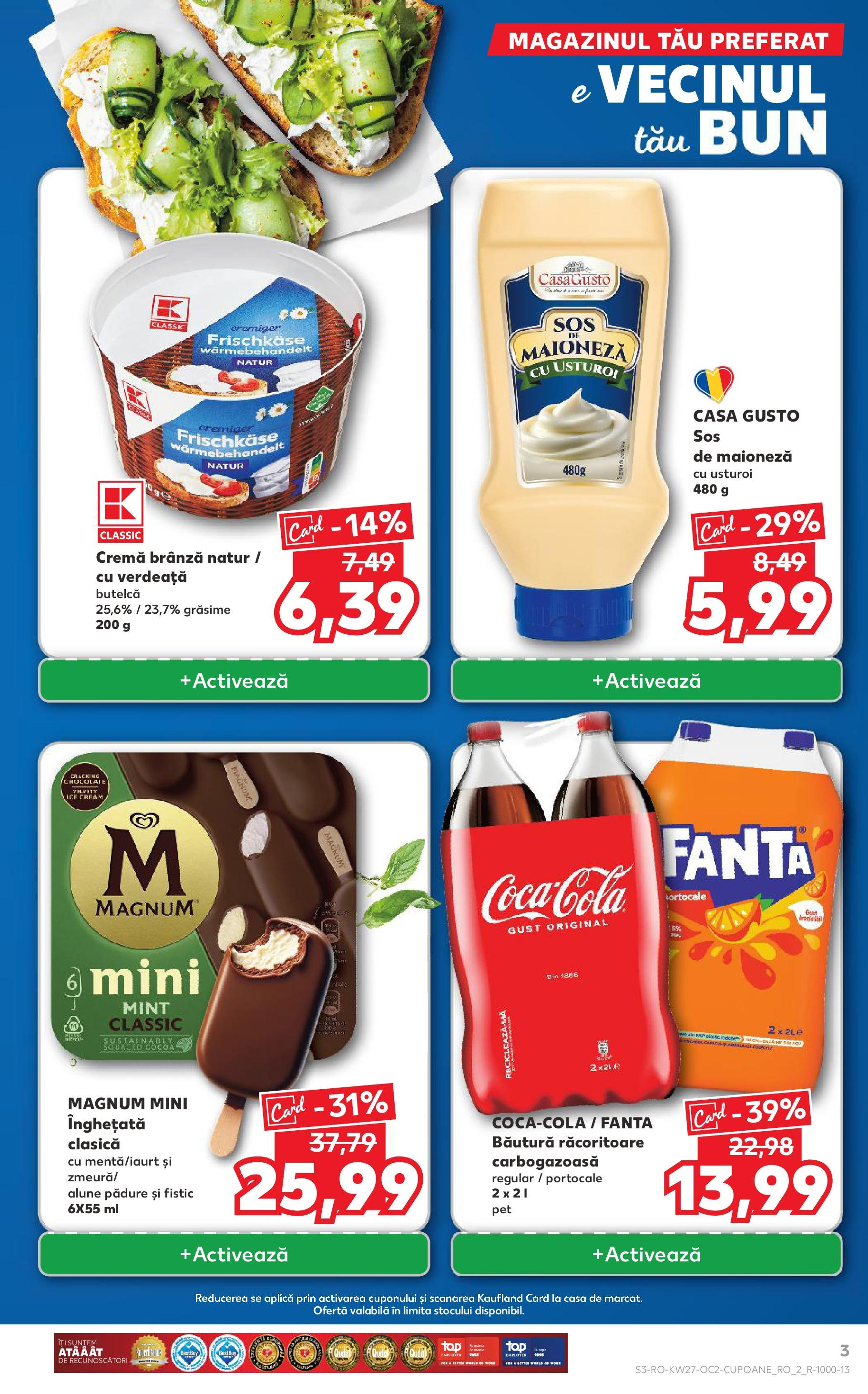 Catalog Kaufland - Baia Mare 02.07.2025 || Revista si Oferte | Pagină: 3 | Produse: Portocale, Fistic, Maioneză, Verdeață Catalog Kaufland - Baia Mare 02.07.2025 - Revista si Oferta | Pagină: 3 | Produse: Portocale, Fistic, Maioneză, Verdeață