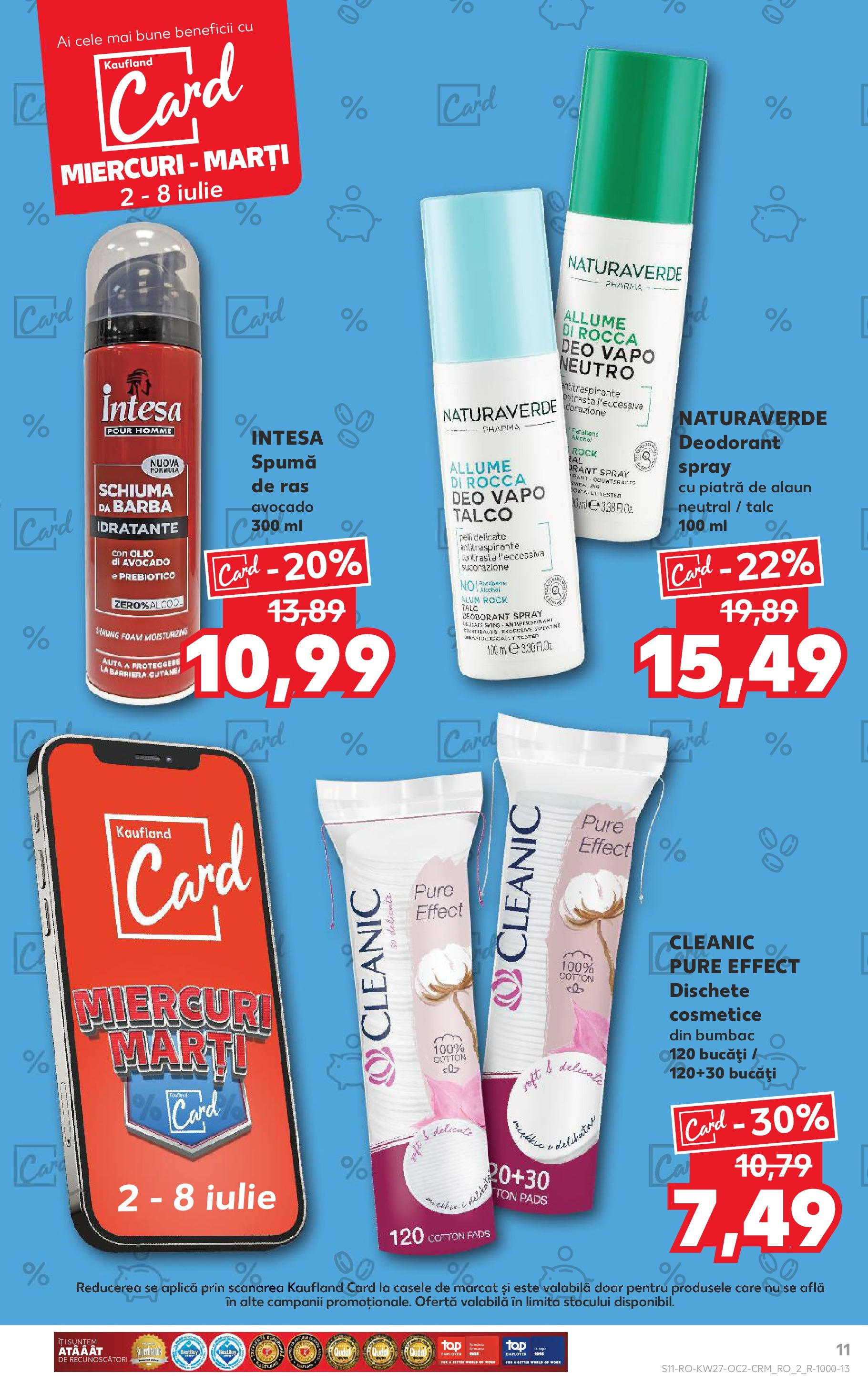 Catalog Kaufland - Baia Mare 02.07.2025 || Revista si Oferte | Pagină: 11 | Produse: Deodorant, Avocado Catalog Kaufland - Baia Mare 02.07.2025 - Revista si Oferta | Pagină: 11 | Produse: Deodorant, Avocado