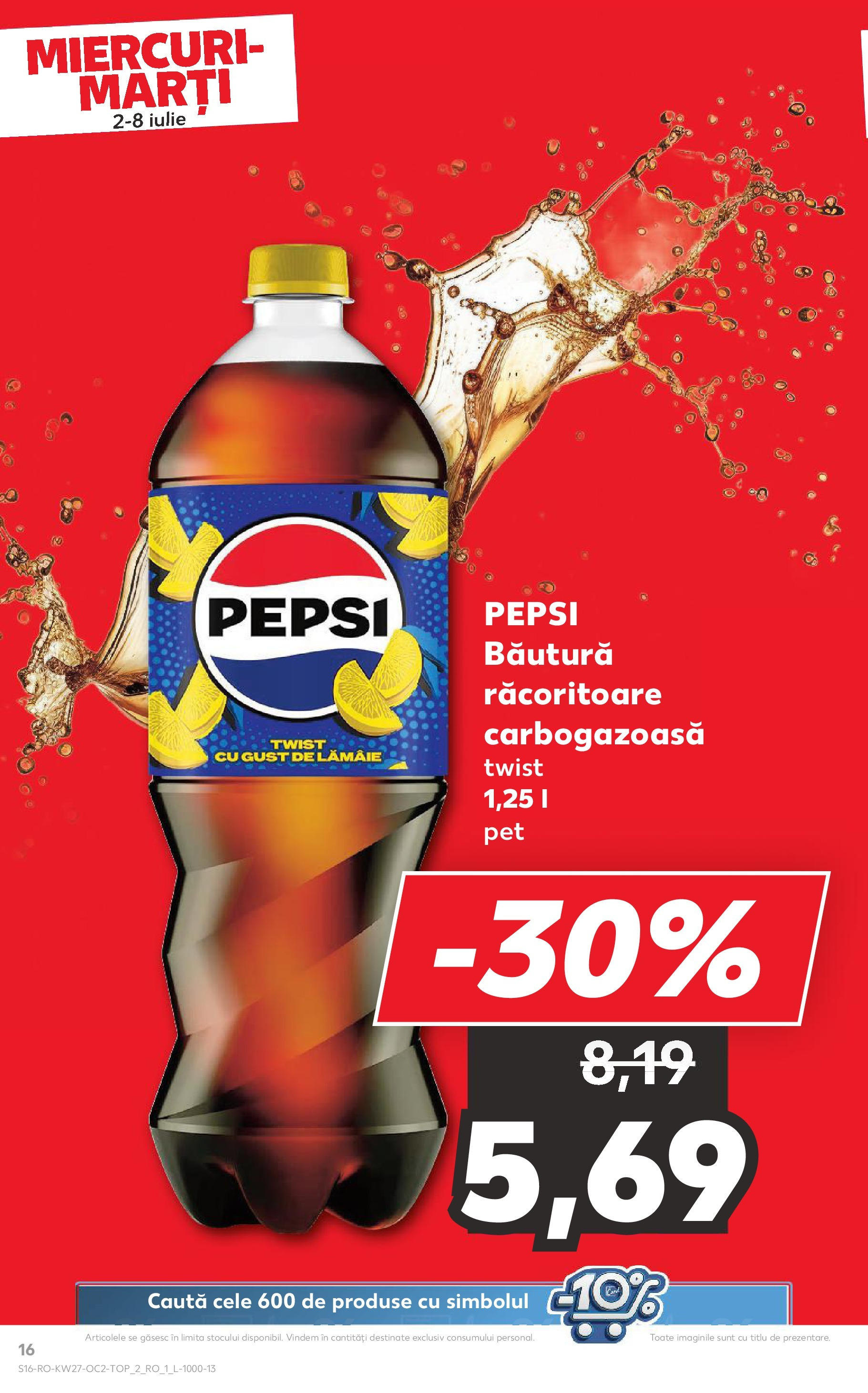 Catalog Kaufland - Baia Mare 02.07.2025 || Revista si Oferte | Pagină: 16 | Produse: Lămâie Catalog Kaufland - Baia Mare 02.07.2025 - Revista si Oferta | Pagină: 16 | Produse: Lămâie