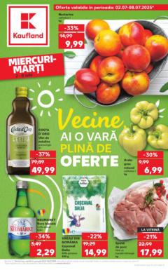 Kaufland - Catalog Kaufland până în data de 08.07.2025 – previzualizare al pliantului de la Kaufland valabil de la 01.07.2025