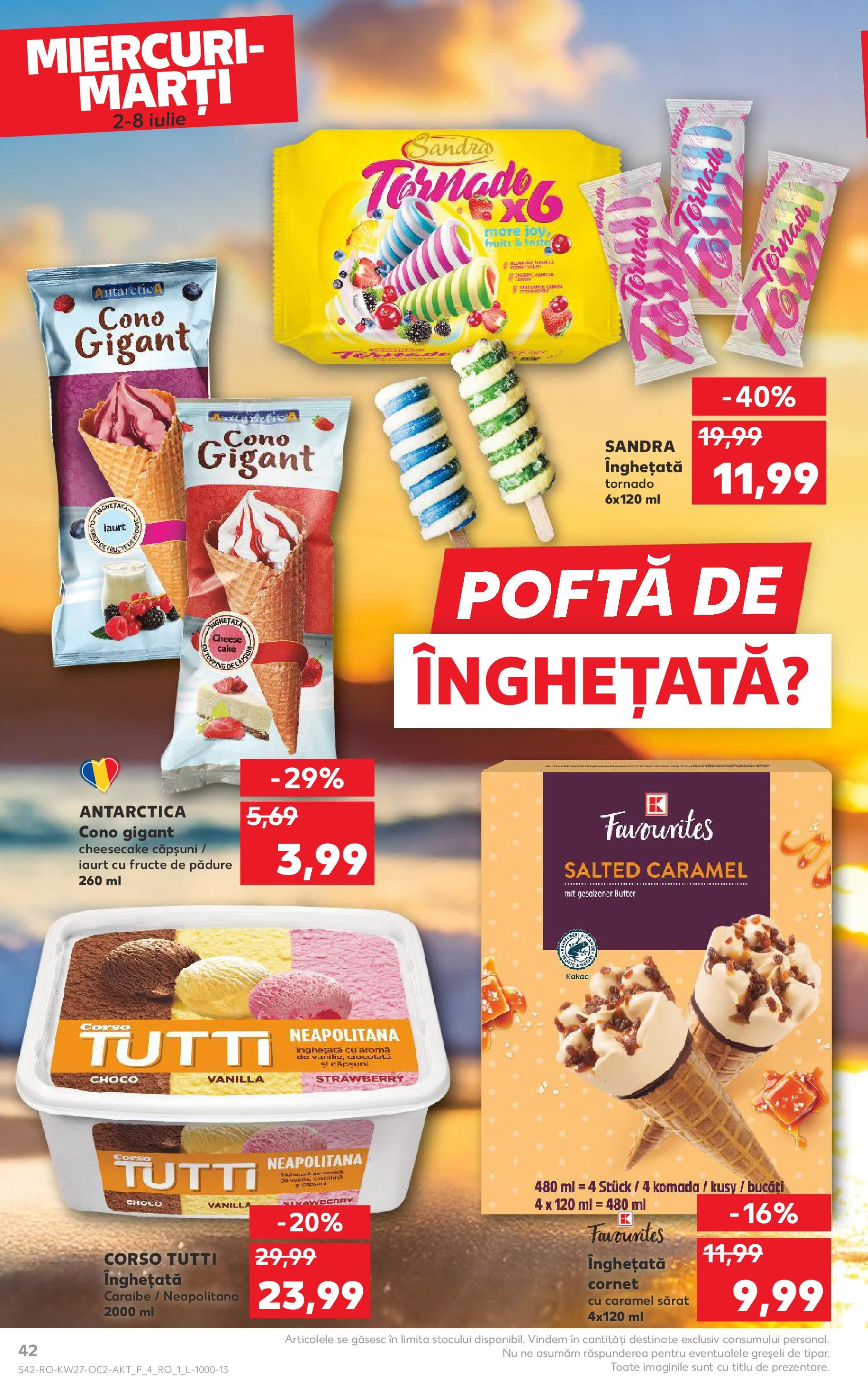 Catalog Kaufland - Baia Mare 02.07.2025 || Revista si Oferte | Pagină: 42 | Produse: Iaurt, Căpșuni, Înghețată, Fructe Catalog Kaufland - Baia Mare 02.07.2025 - Revista si Oferta | Pagină: 42 | Produse: Iaurt, Căpșuni, Înghețată, Fructe