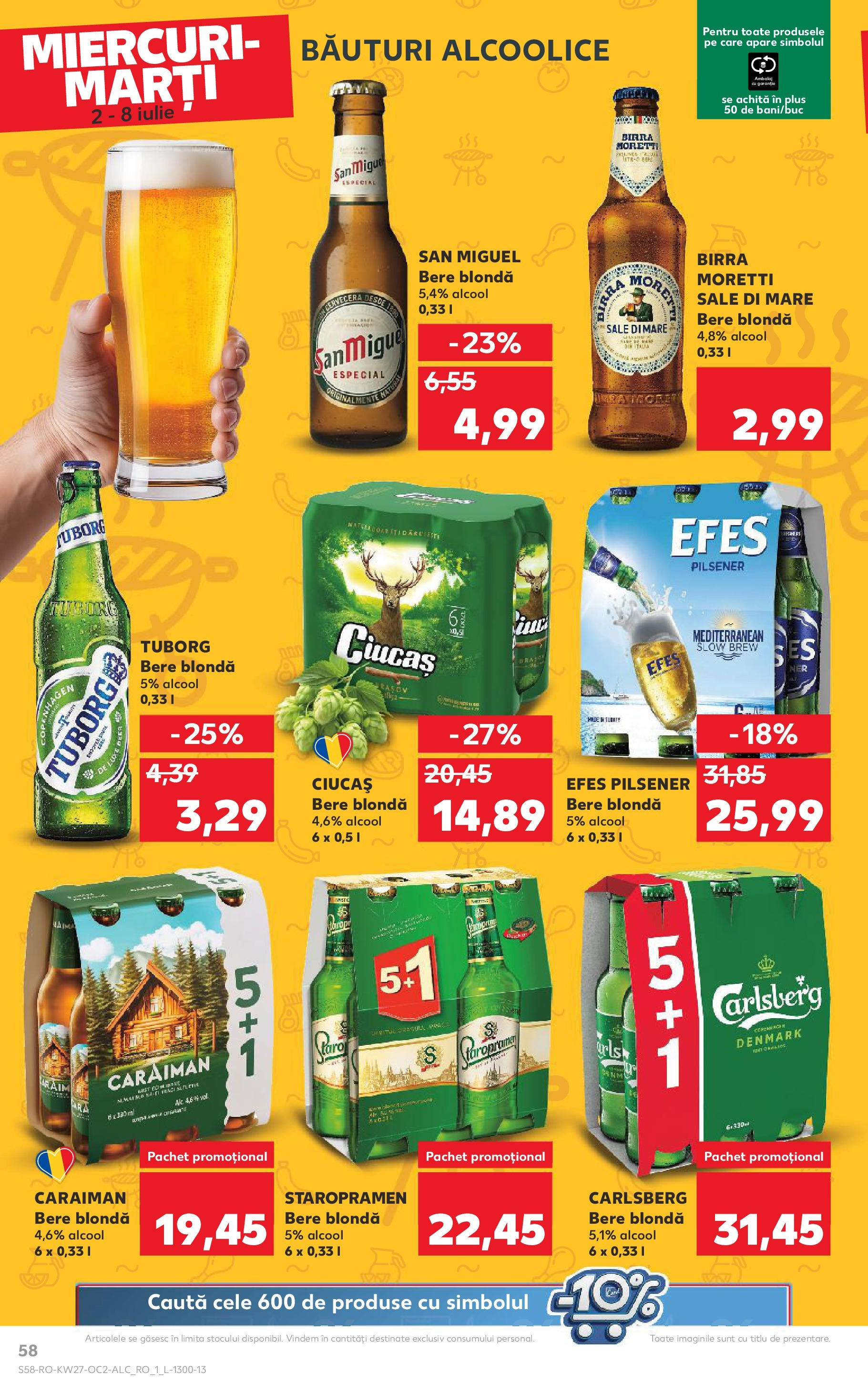 Catalog Kaufland - Baia Mare 02.07.2025 || Revista si Oferte | Pagină: 58 | Produse: Pară, Bere Catalog Kaufland - Baia Mare 02.07.2025 - Revista si Oferta | Pagină: 58 | Produse: Pară, Bere