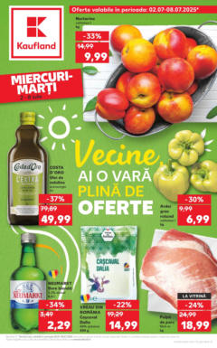 Kaufland - Catalog Kaufland până în data de 08.07.2025 – previzualizare al pliantului de la Kaufland valabil de la 01.07.2025