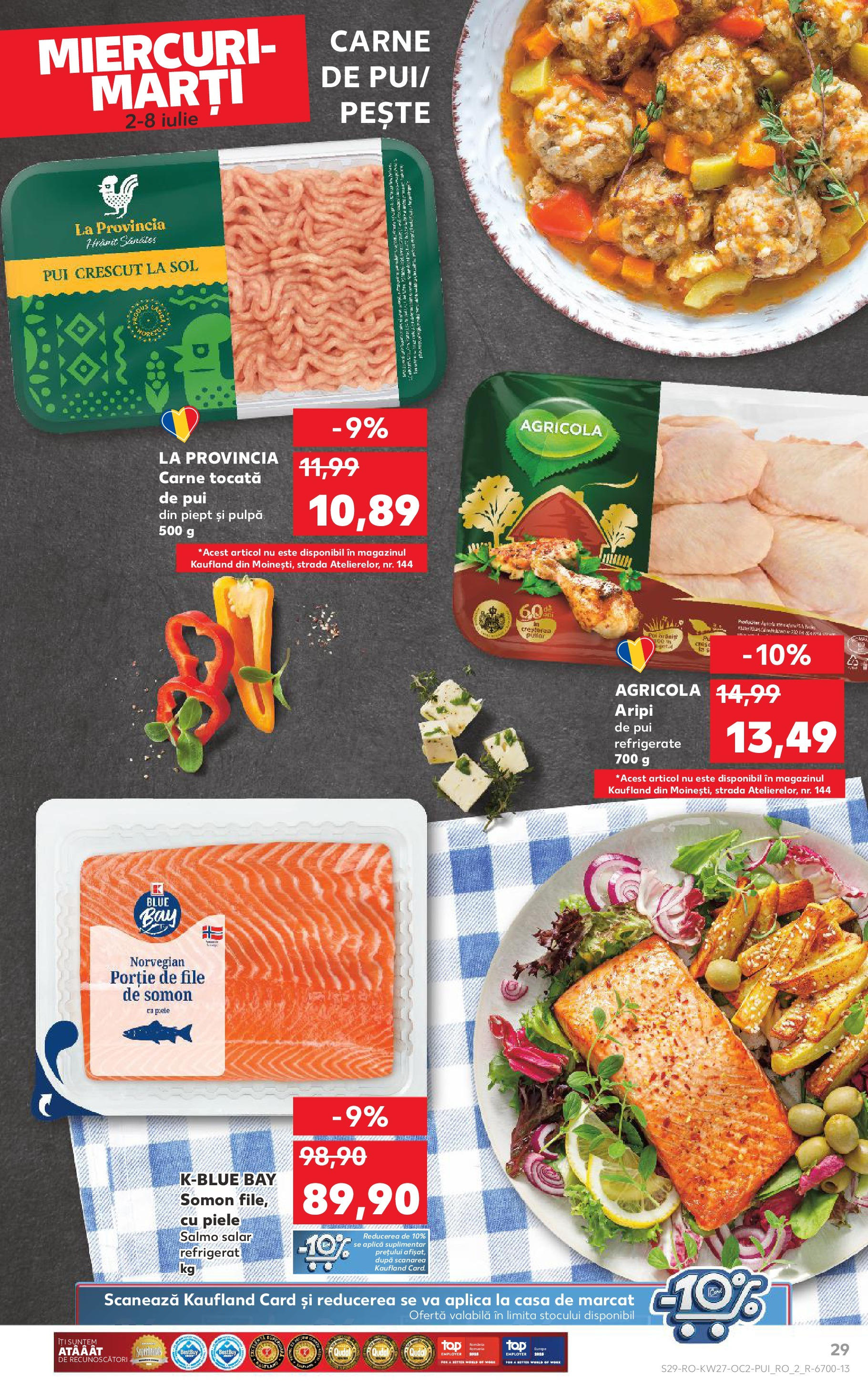 Catalog Kaufland - Râmnicu Vâlcea 02.07.2025 || Revista si Oferte | Pagină: 29 | Produse: Hacıyatmaz Kedi Oyuncağı, Pește, Carne tocată Catalog Kaufland - Râmnicu Vâlcea 02.07.2025 - Revista si Oferta | Pagină: 29 | Produse: Hacıyatmaz Kedi Oyuncağı, Pește, Carne tocată