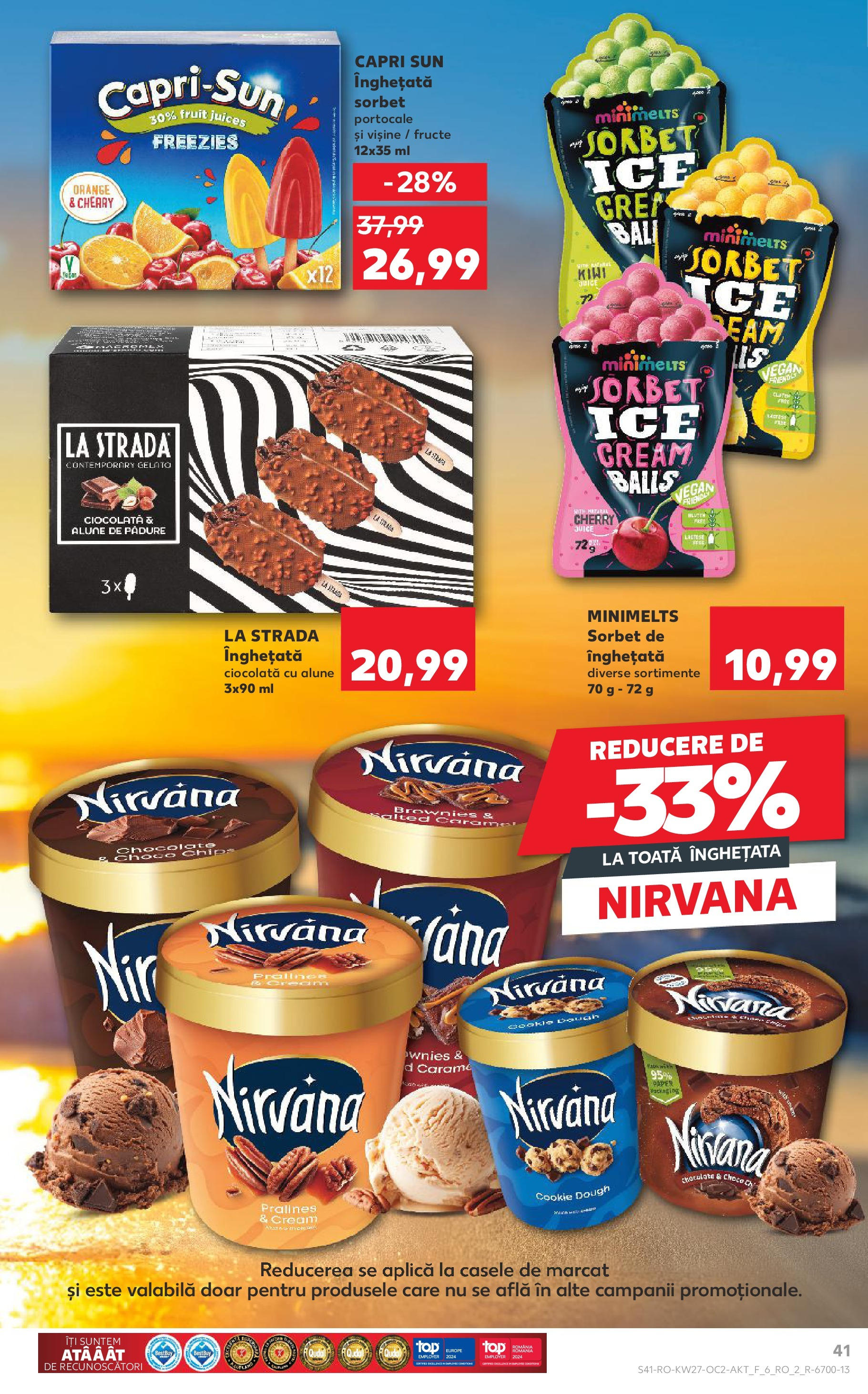 Catalog Kaufland - Râmnicu Vâlcea 02.07.2025 || Revista si Oferte | Pagină: 41 | Produse: Alune, Portocale, Înghețată, Fructe Catalog Kaufland - Râmnicu Vâlcea 02.07.2025 - Revista si Oferta | Pagină: 41 | Produse: Alune, Portocale, Înghețată, Fructe