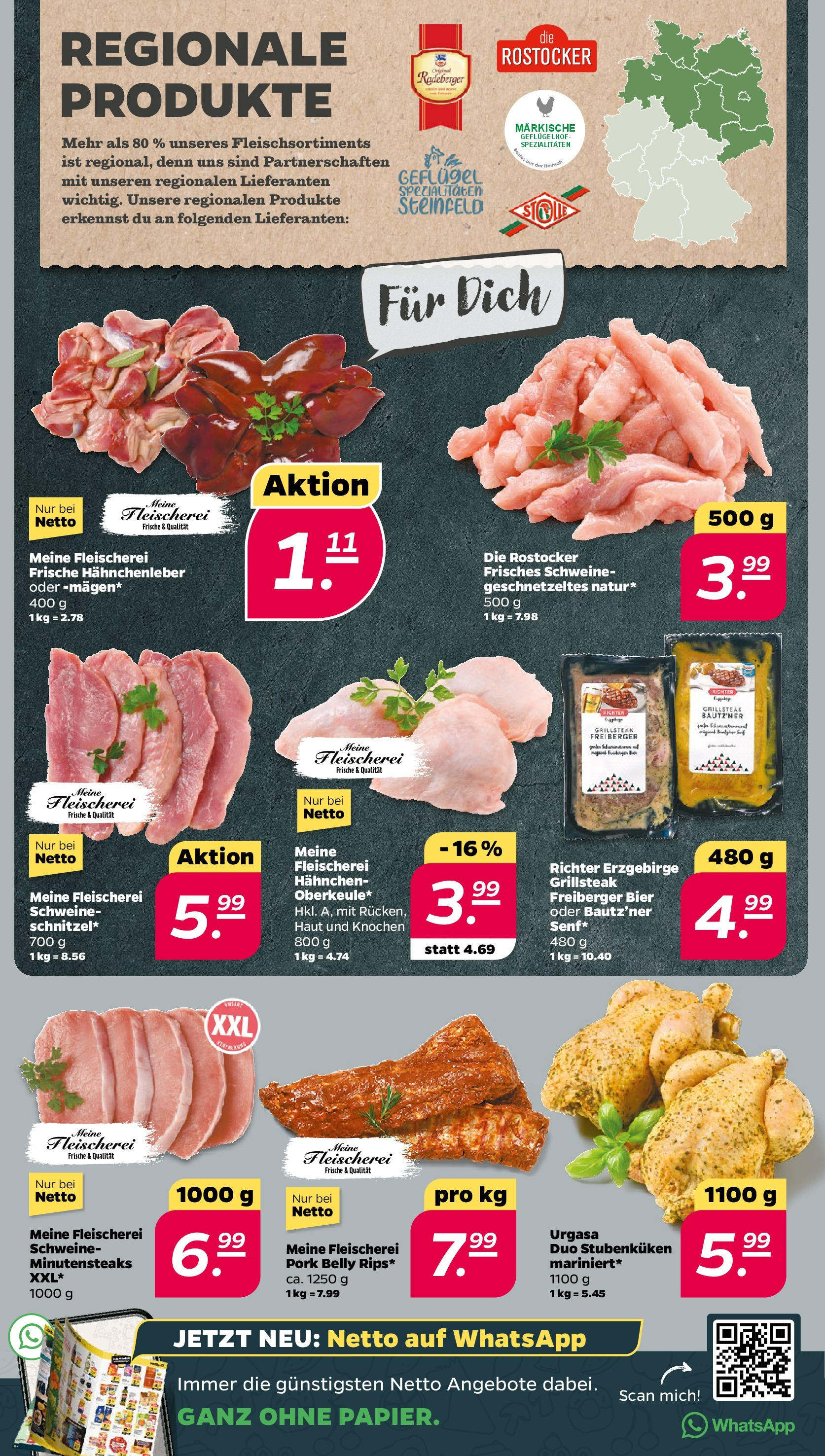 Netto - Netto APS : Wochenangebote ab 06.07.2025 → Angebote nächste Woche | Seite: 6 | Produkte: Hahnchen, Bier