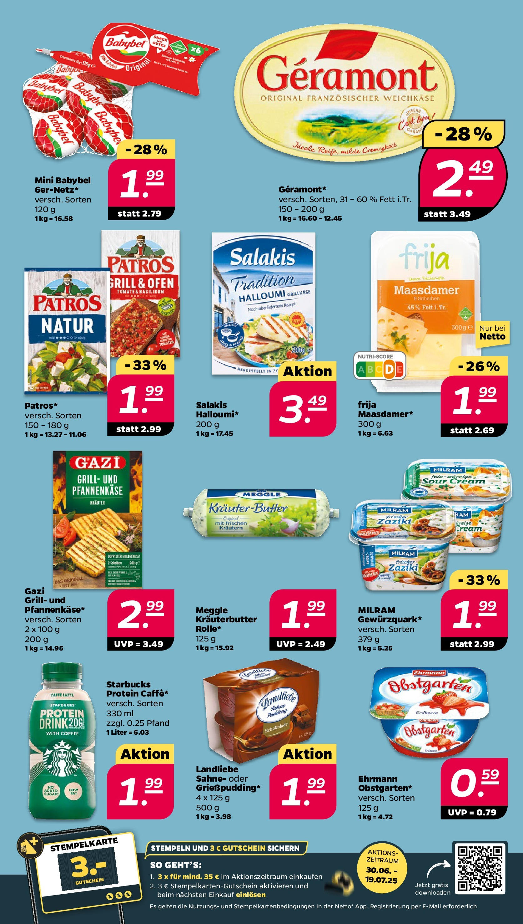 Netto - Netto APS : Wochenangebote ab 06.07.2025 → Angebote nächste Woche | Seite: 9 | Produkte: Ofen, Grill, Schokolade, Kräuterbutter