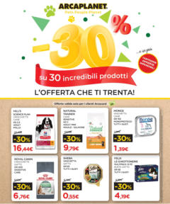 Anteprima del volantino Arcaplanet Palermo catalogo valido a partire dal 29.06.2025