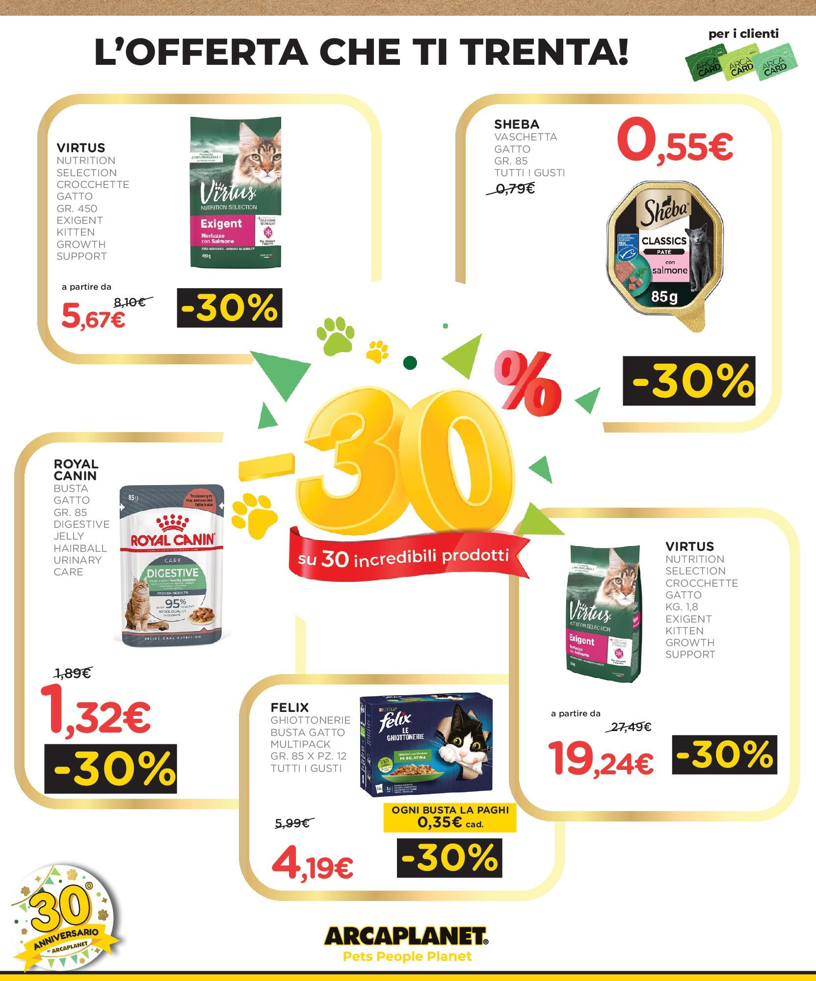 Arcaplanet Palermo catalogo dal 29/06/2025 anteprima > nuovo offerte!⏳ | Pagina: 6 | Prodotti: Paté, Salmone, Merluzzo, Crocchette Nuovo Arcaplanet Palermo catalogo dal 29/06/2025 > offerte anteprima 🛍️ | Pagina: 6 | Prodotti: Paté, Salmone, Merluzzo, Crocchette